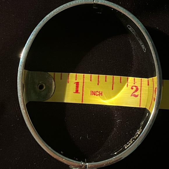 Coach Multicolor Strip Hinged Bracelet #94953 SV/MC- NWT - Picture 8 of 9